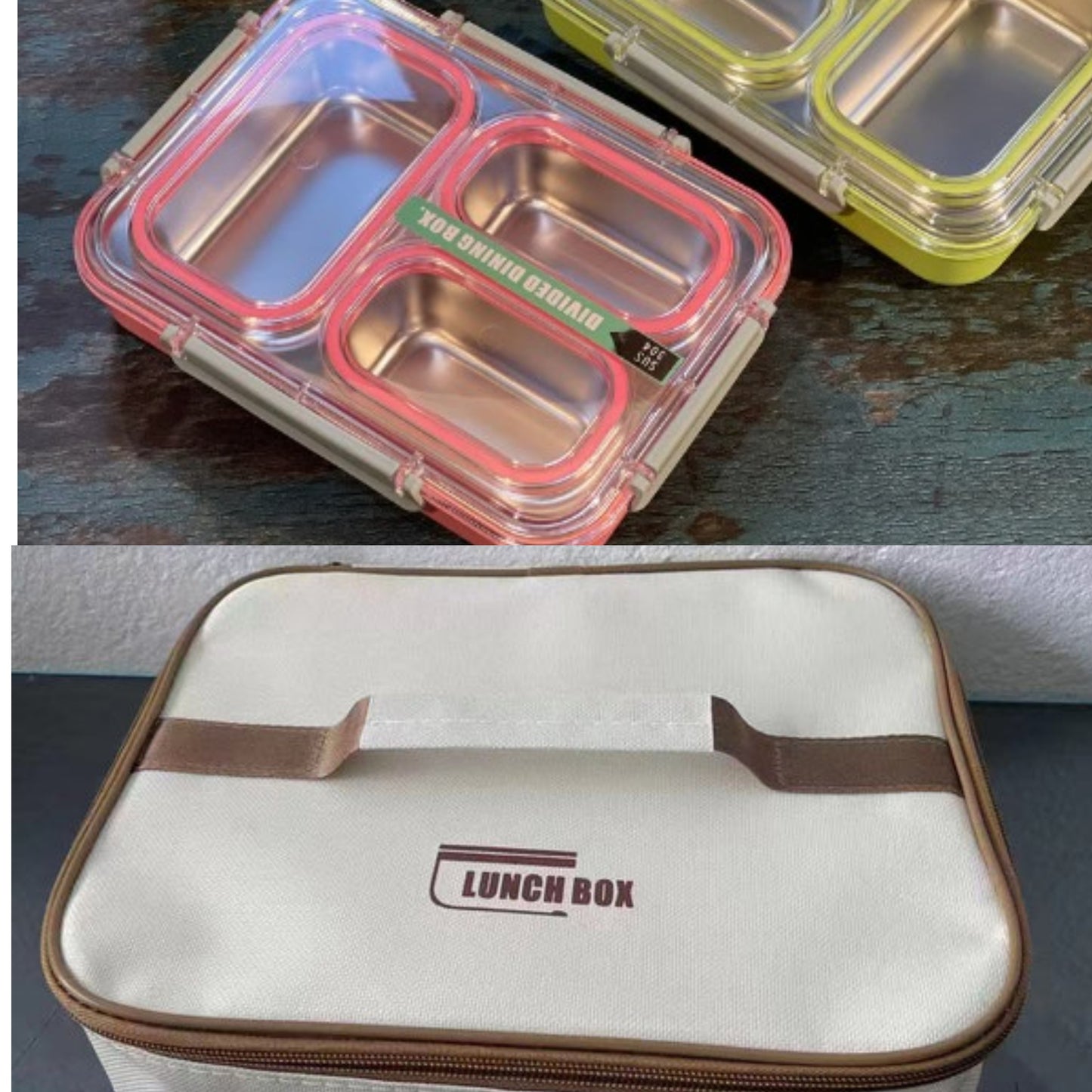 Leak Proof Stainless Steel Bento Box (1.2L Size)
