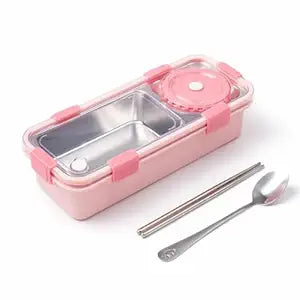 Pink School Kit — Sleeky Lunchbox + Numbers Wizard Bottle