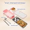 Pink School Kit — Sleeky Lunchbox + Numbers Wizard Bottle