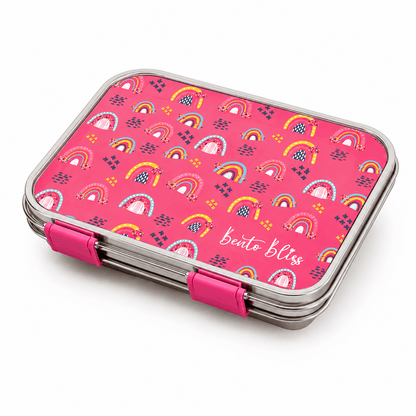 Pink Rainbow Dreamer Bento Box + Pink Numbers Wizard Bottle