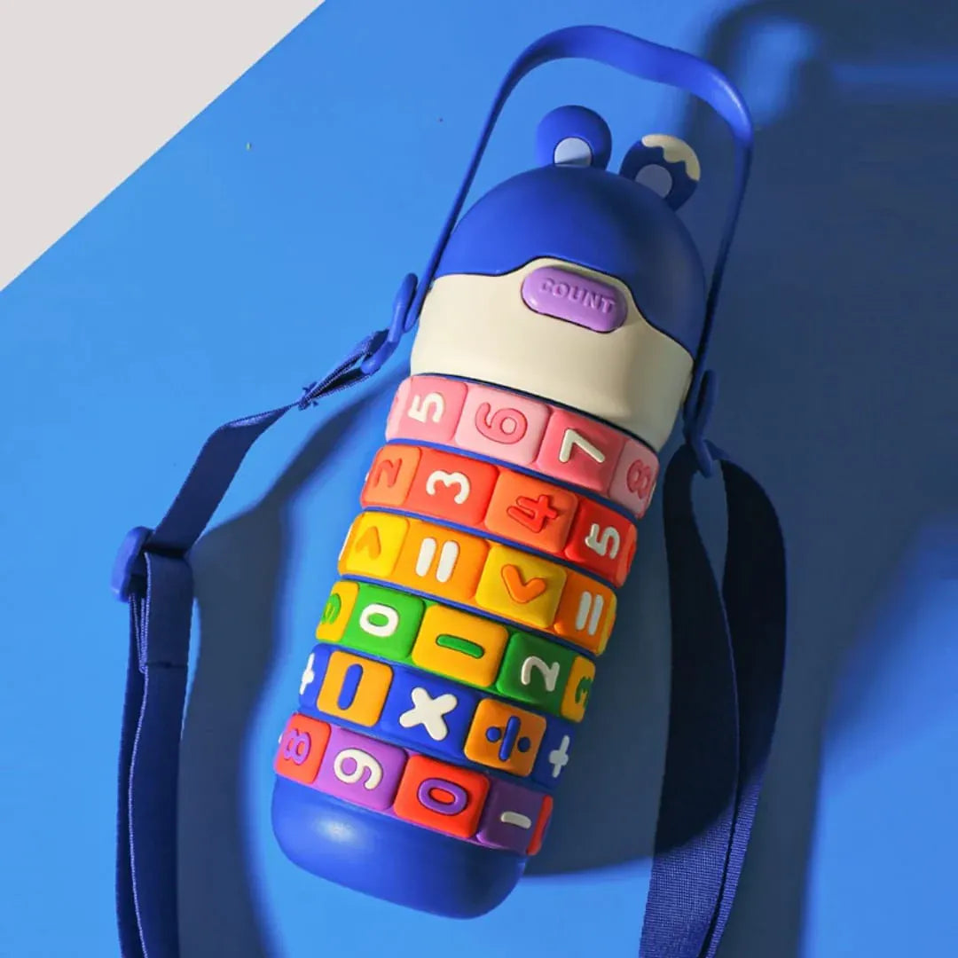 Blue Space Adventure  Bento Box + Blue Numbers Wizard Bottle