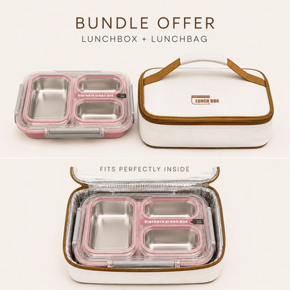 Executive Style Leak Proof Stainless Steel Bento Box (1.2L Size)