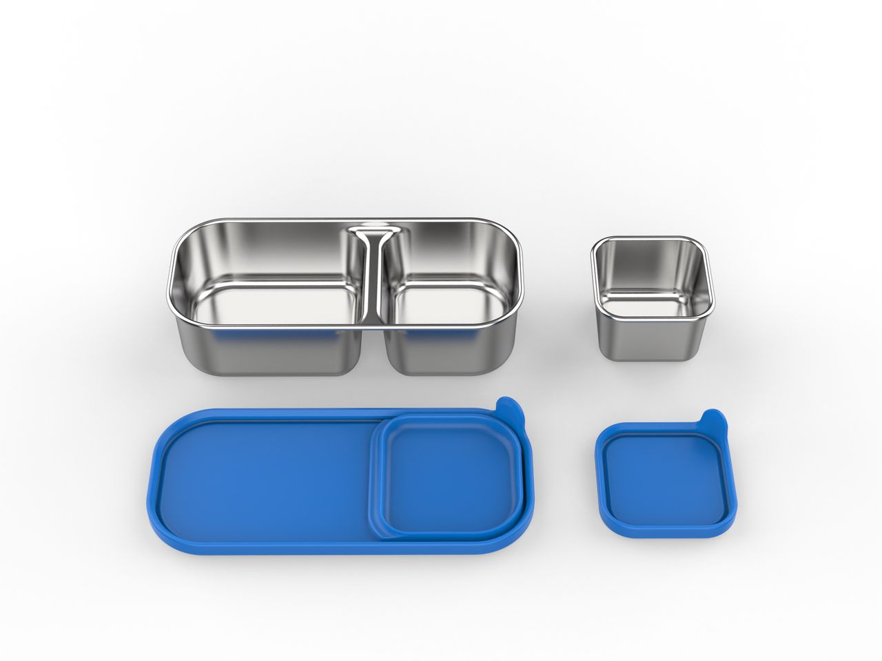 Stainless steel Leakproof  Snack box