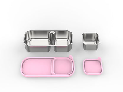 Stainless steel Leakproof  Snack box